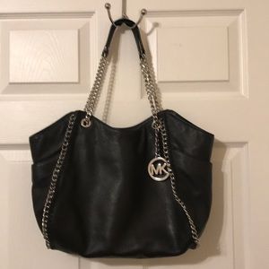 Black Michael Kors Leather Purse